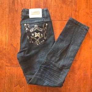 @seven Dark Wash Denim Jeans